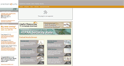 Desktop Screenshot of practicalsecurity.com
